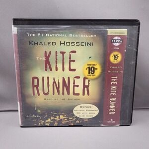 The Kite Runner (Audio CD, 2003) Khaled Hosseini - Ex-Library